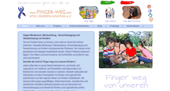 Desktop Screenshot of finger-weg.info